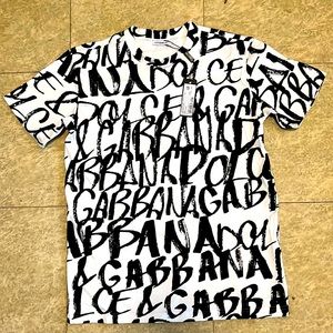 DOLCE & GABBANA White T-Shirt NWT SZ12
